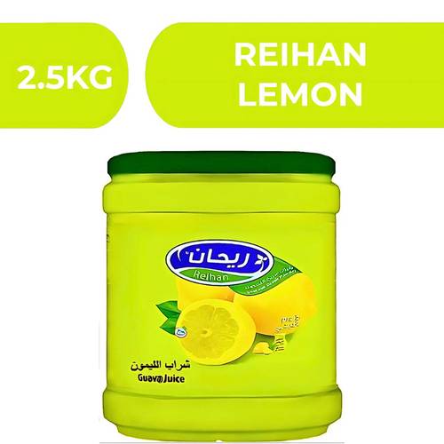 Reihan Lemon Syrup Powder  -  4X2.5kg