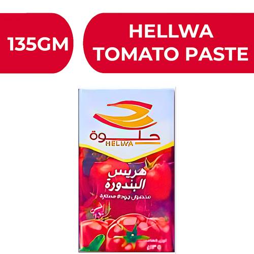 Hellwa Tomato Paste  -  6X8X135gm