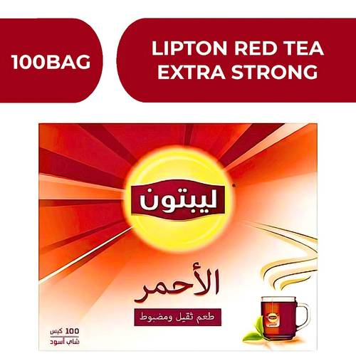 Lipton Red Tea Extra Strong Bags  -  12X100BAG