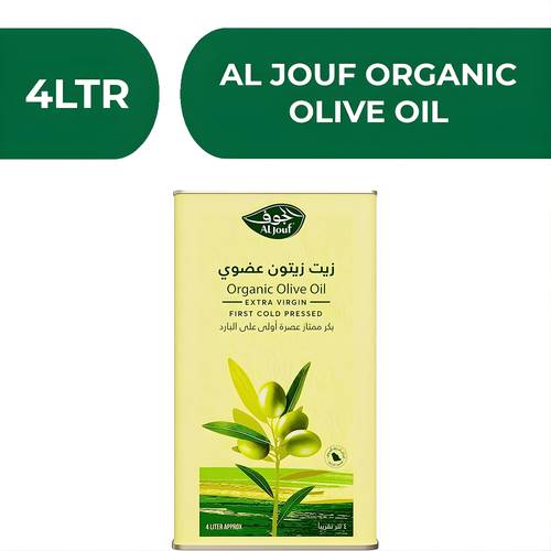 الجوف زيت زيتون عضوي  -  4X4000ml