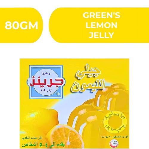 Green's Lemon Jelly  -  12X80gm