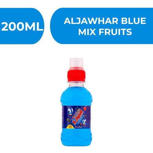 Aljawhar Blue Mix Fruits Drink  -  40X200ML