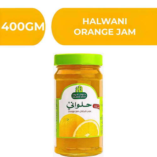 Halwani Orange Jam  -  12X400gm