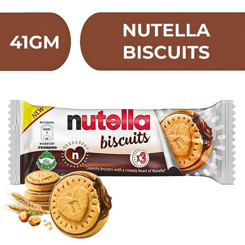 Nutella Biscuits Filled With Chocolate  -  28X41gm