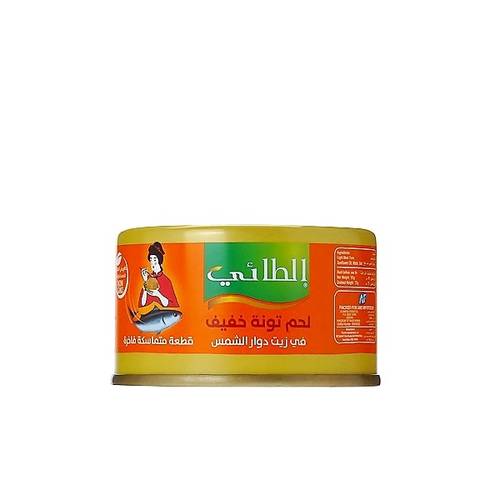 الطائي تونة بزيت دوار الشمس  -  24X185gm