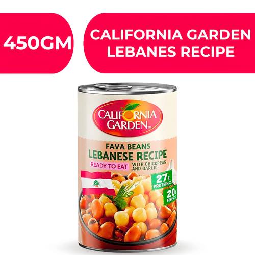 California Garden Beans With Lebanes Recipe  -  12X450GM