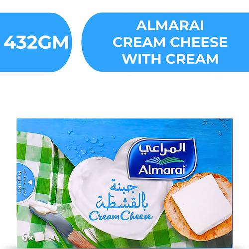 المراعي جبن كريمي بالقشطة  -  16X24X432gm