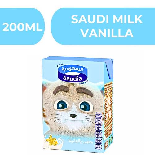 حليب السعودية فانيليا  -  18X200ml