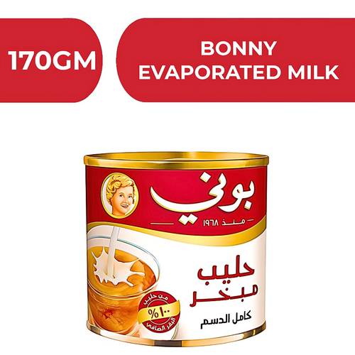بوني حليب مبخر كامل الدسم  -  48X170gm