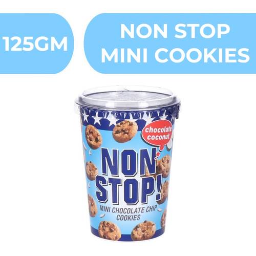 نون ستوب ميني كوكيز شوكولاته جوز الهند  -  12X125gm