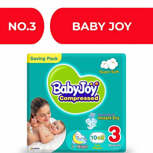 Baby Joy Size 3  -  12X8 pcs
