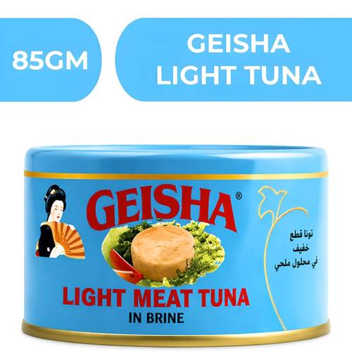 جيشا لحم تونة خفيف بالماء والملح  -  24X85gm