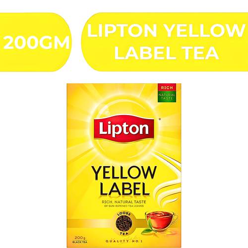 Lipton Black Tea Loose  -  12X200gm