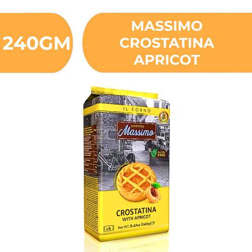 Massimo Crostatina Apricot  -  12X240GM