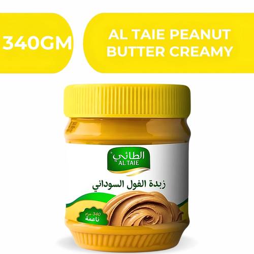 الطائي زبدة الفول السوداني ناعمة  -  12X340gm