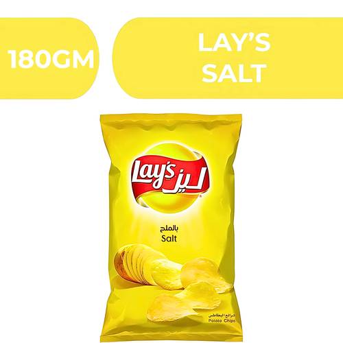 ليز بطاطس شيبس بنكهة الملح  -  20X180gm