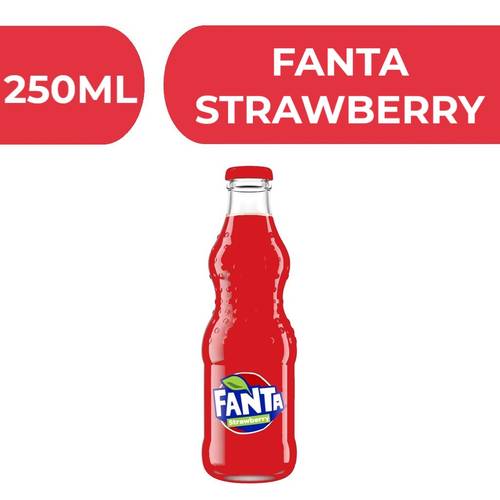 Fanta Strawberry Glass  -  24X250ML