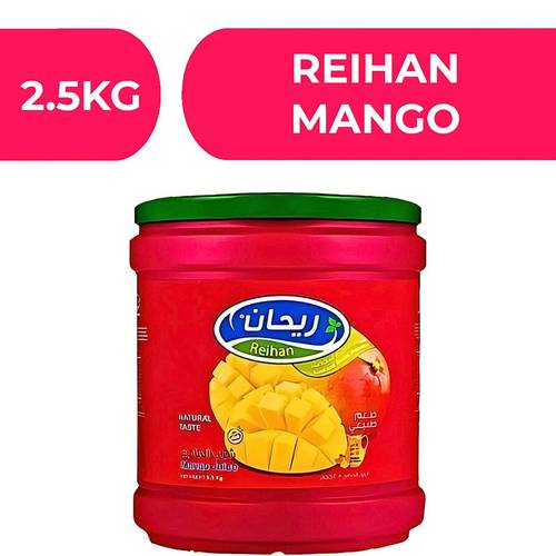 ريحان مسحوق شراب المانجو  -  4X2.5kg