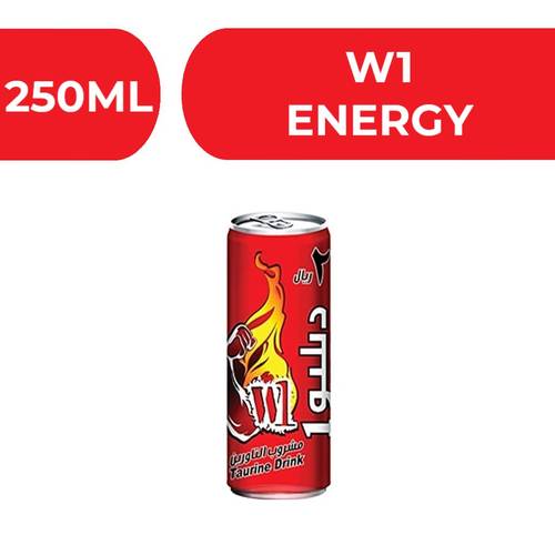 W1 Energy Drink  -  30X250ML