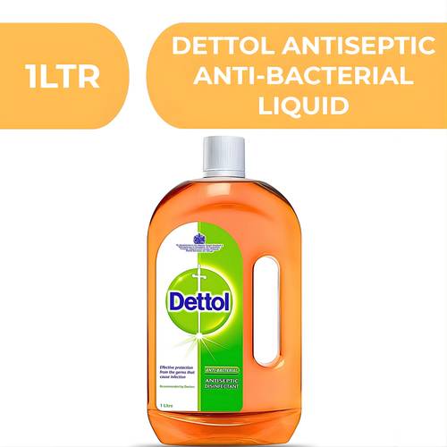 ديتول سائل مطهر ومعقم مضاد للبكتيريا  -  12X1Ltr