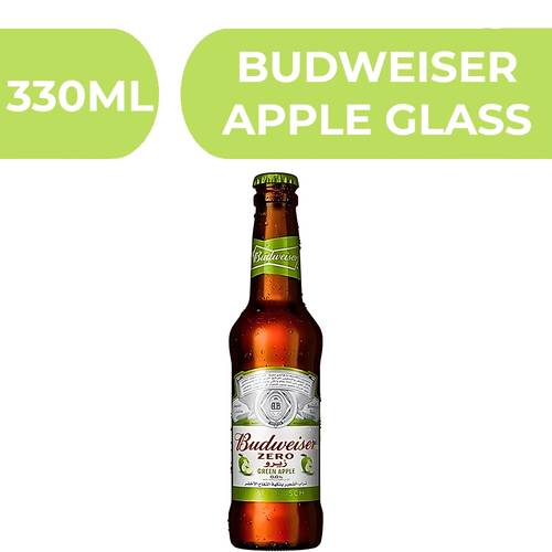 بدوايزر زيرو تفاح أخضر زجاج  -  24X330ML