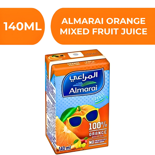المراعي عصير البرتقال والفواكه المشكلة  -  18X140ml