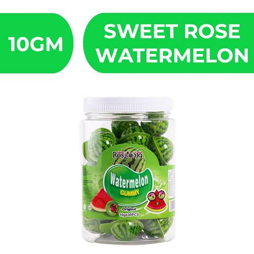 Sweet Rose Watermelon Gummy  -  30X10gm