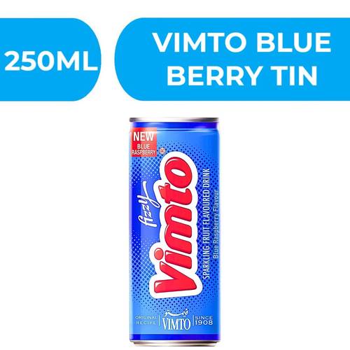 Vimto Blue Raspberry Tin  -  30X250ML