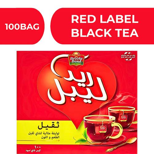 Red Label Tea Bags  -  18X100bag