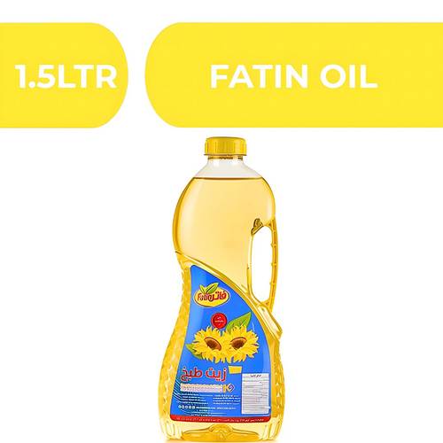 Fatin Sunflower Oil  -  6X1.5 LTR