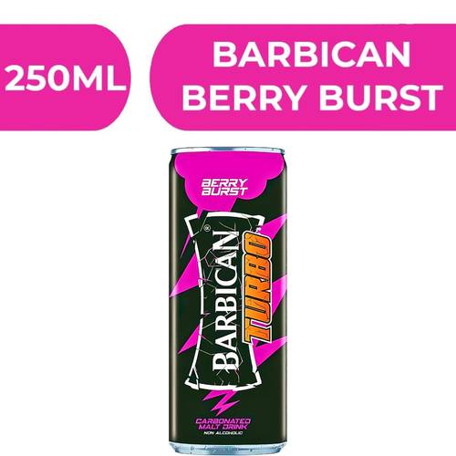 Barbican Turbo Berry Burst  -  24X250ML