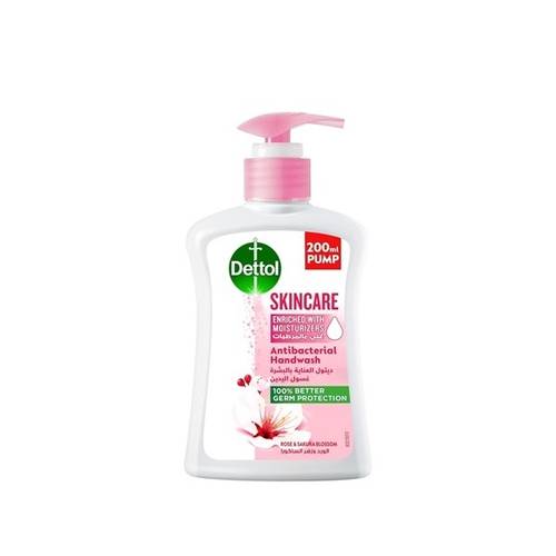 ديتول صابون سائل لغسل اليدين للعناية بالبشرة  -  12X200ml