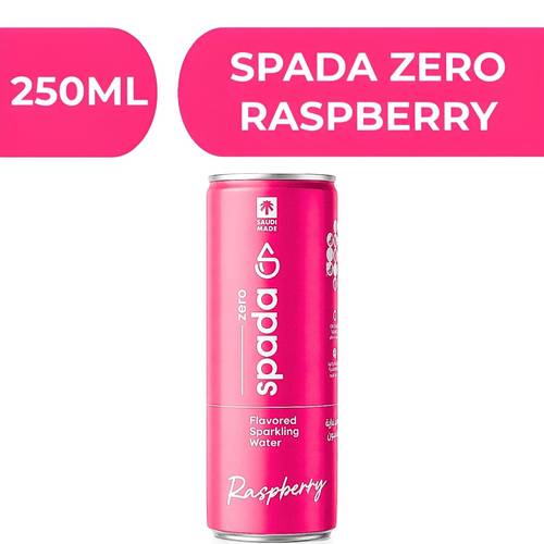 سبادا زيرو مياه فوارة بنكهة التوت  -  24X250ml