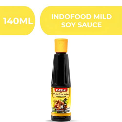اندوفود صلصة صويا معتدلة  -  24X140ML