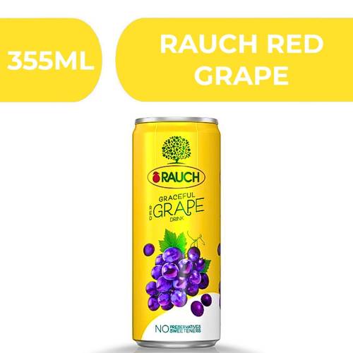 Rauch Red Grape Tin  -  24X355ML