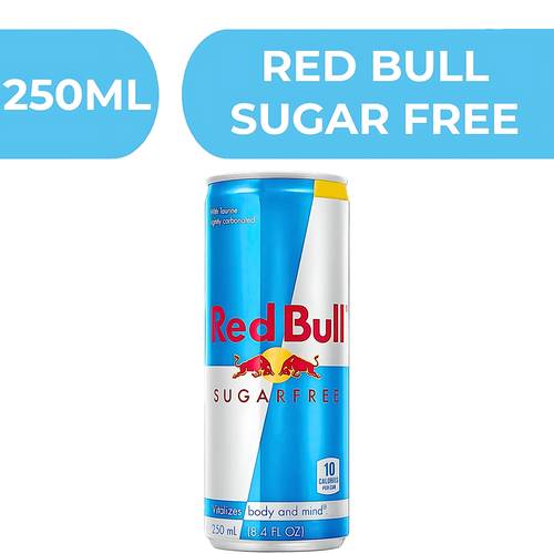 Red Bull Sugar Free  -  24X250ML