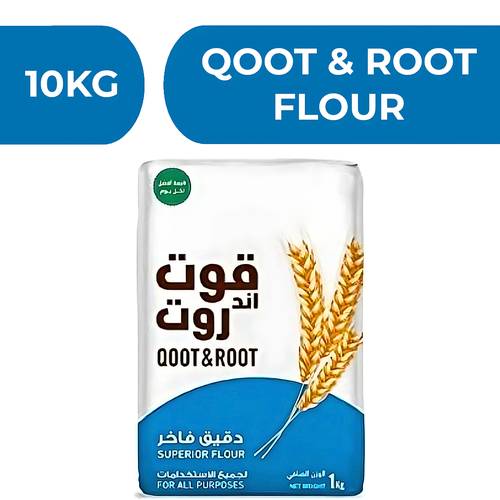 Qoot & Root Superior White Flour  -  10X1kg