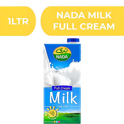 Nada Full Fat Milk  -  12X1 LTR