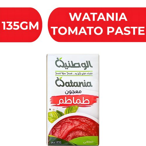 الوطنية معجون طماطم  -  6X8X135gm