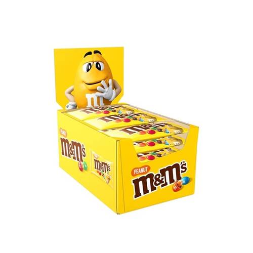 ام & امز شوكولاتة بالفول السوداني  -  24X45gm