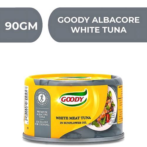 قودي تونة بيضاء في زيت دوار الشمس  -  24X90GM