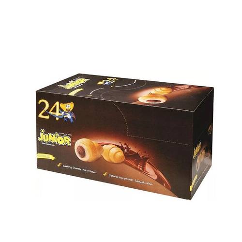 جونيور ميني كرواسون شوكولاتة  24pcs