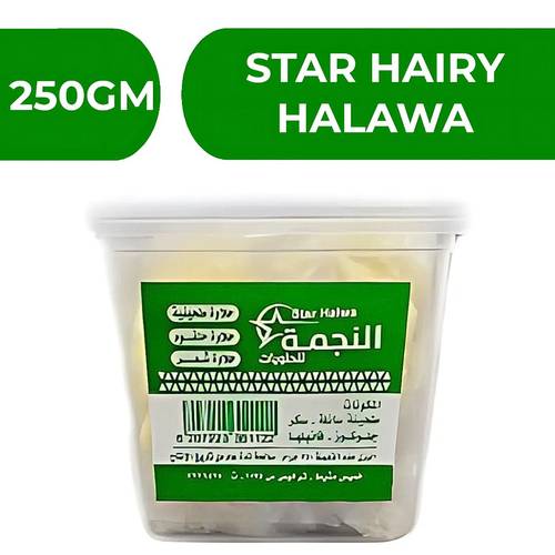 النجمة حلاوة شعر  -  12X250gm