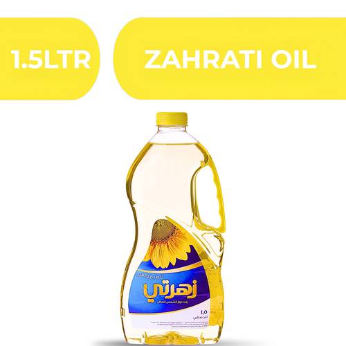 Zahrati Sunflower Oil  -  6X1.5 LTR