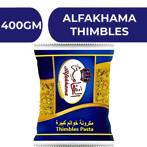 Alfakhama Thimbles Pasta  -  20X400GM