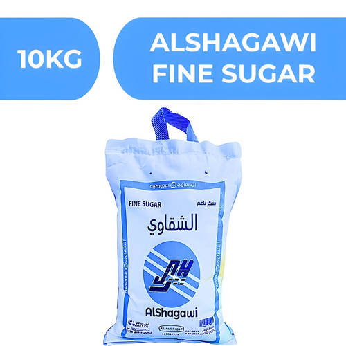 Alshagawi White Fine Sugar  -  10kg