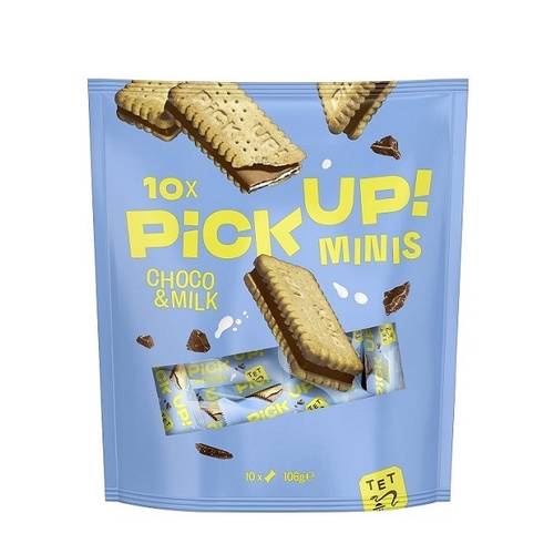 Pick Up! Minis Biscuits Choco & Milk  14X106gm