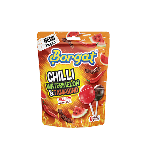 Borgat Lollipops ChilliWatermelon & Tamarind   -  24X9X18gm