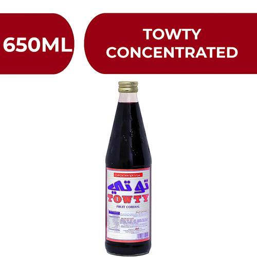 Towty Concentrated Mix Fruit Drink  -  12X650ml