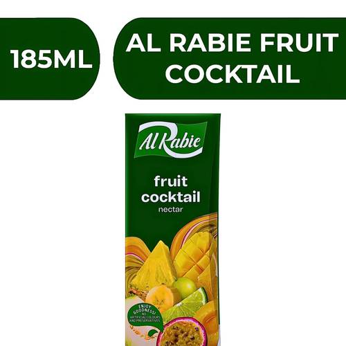 Al Rabie Fruit Cocktail Nectar  -  18X185ml